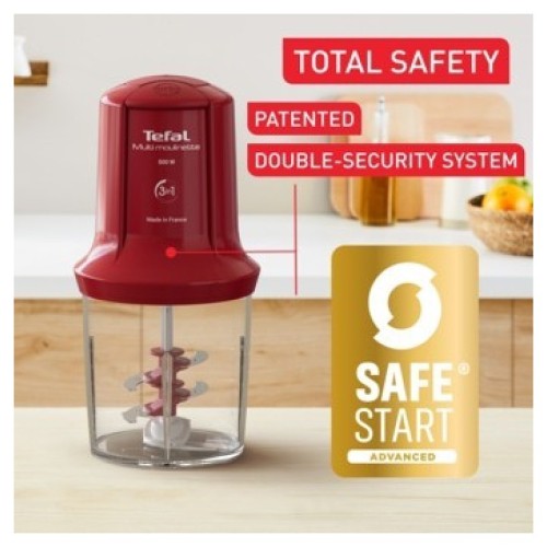 MULTI TEFAL MQ7145F0 RED 500W 0.5Lt